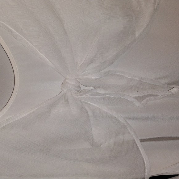 WHITE blouse NWOT - Picture 3 of 6